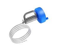 AWJUWHBJ ABS Toilet Drain Auger With AntiSlip Ergonomic Grip And Enhancing Spring For Quick Blockage Removal Bathroom Unclogging AntiSlip Handle Drain Cleaner