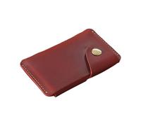 AWJUWHBJ Credit Card Holders Coin Purse Leather Case with Button Closure Change Retro Holders Wallet for Women Man Retro Wallet Coin with Snap Closure for Men and Women