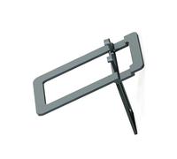 AWJUWHBJ Extreme Thin Aluminum Phone Stand Card Size Metal Holder Portable Deeping Space Mobile Brackets For Bed & Desk Use Phone & Tablet Stand