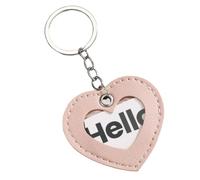 AWJUWHBJ PU Leather Keycard Protector Keyring Handbags Access Card Sleeve with Distinctive Charm for Easy Identification Fit Id Cards Holder