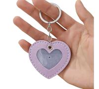 AWJUWHBJ PU Leather Keycard Protector Keyring Handbags Access Card Sleeve with Distinctive Charm for Easy Identification Fit Id Cards Holder