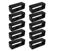 AWJUWHBJ Silicone Band Keeper Replacement Compatible For Suunto24mm Strap Rubber Watch Buckle Fixed Fastener Retainer Rings For Soft Silicone Rings Security Loop Strap Keeper Loop Security Holder