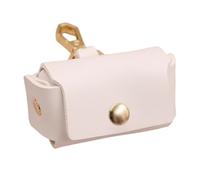 AWJUWHBJ Versatile PU Leather Rings Container Beautiful Dog Collar PU Leather Rings Box for Engagement and Wedding Memories Portable Container