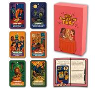 AWKAEIN Who Spilled The Tea? Oracle Cards with Guidebook 50 Cards Oracle Cards for Beginners