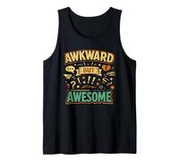 Awkward BUT Awesome | Funny Parody Design Tank Top