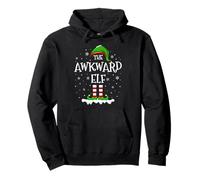 Awkward Elf Squad Xmas Family Matching Group Christmas Elf Pullover Hoodie