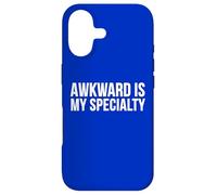 Awkward is My Specialty Funny Humor Quote Case for iPhone 17