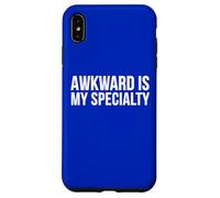 Awkward is My Specialty Funny Humor Quote Case for iPhone XS Max