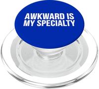 Awkward is My Specialty Funny Humor Quote PopSockets PopGrip for MagSafe