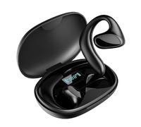 Awlve Meacode AI Translation Earbuds, Real-Time 144 Languages Translator, Open-Ear Smart Earbuds for Business, Learning and Travel (Black)
