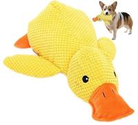 Awlve Paw Love™ Calming Duck, Squeaky Interactive Toy Deep Relaxation for Dogs, Say Goodbye to Separation Anxiety, Suitable for Small, Medium Dog (Yellow*1)