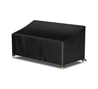 AWNIC 2 Seater 420D Outdoor Sofa Cover Waterproof, Garden Set Sofa Cover, Patio Furniture Cover 160 x 85 x 71 cm