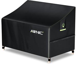 AWNIC Garden Bench Cover 2 Seater Waterproof Tear Resistant 420D Polyester 2 Se