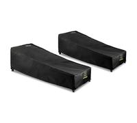 Awnic Pack of 2 Garden Lounger Cover Waterproof Protective Cover for Sun Lounger Winterproof Cover Lying Chair Cushion 190 x 65 x 30 cm