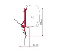 Awning Bracket VW T4 for Fiamma F45, 2.3-3m, Also Suitable for Elevating Roofs