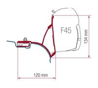 Fiamma F45 Adapter Kit Vw T5 Transporter Multivan Uk 98655-648