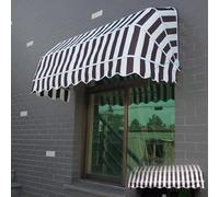 Awning Canopies Manual Retractable Awning, Curved Roofing Rain Shelter Window door Awnings Uv-resistant And Waterproof Fabric Awning, Outdoor Awning For Outside Balcony Garden Porch O 150×60×60cm