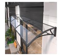 Awning Canopy,Door Canopy Awning for Entrance - UV & Rain Protection, Easy Install Aluminum Bracket, 80x240cm (32x95in) - Durable Exterior Awning for Doors & Windows