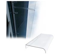 Awning Canopy,Outdoor Awning Canopy UV Protection - 20"x67" Polycarbonate Rain Shelter for Door & Window - Maintenance-Free Thicken Clear Cover - 16"/20" Depth Snow & Rain Defense
