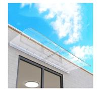Awning Canopy,Transparent Door Canopy Awning, UV & Rain Protection Cover for Front Doors, Windows, Porches, Patios - Durable Outdoor Shelter for All Weather Conditions