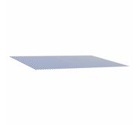 vidaXL Awning Replacement Fabric Blue and White 300 x 250 cm Polyester