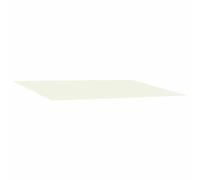 Awning Fabric Cream 600 x 350 cm Polyester PU Coated UV Weatherproof Valance 240