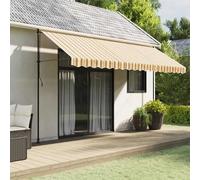 Awning Fabric Multicolour 4.5x3.5m 100% Polyester PU Coated Waterproof Weather.