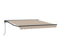 Awning Fabric Retractable Sun Shade Outdoor Canopy Balcony Patio Cover vidaXL