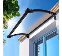 Awning for Doors & Windows 300 Kg Impact Resistant Entry Canopy Rainproof Window Shade Available in 5 Colors (47"x71" Frosted)