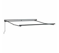 Awning Frame Adjustable Steel Garden Shade Retractable Canopy Outdoor vidaXL