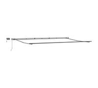 Awning Frame Manual Anthracite 600 x 350 cm Aluminium