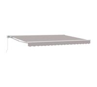 Awning Frame Polyester with PU coating Retractable Outdoor Shelter Use vidaXL