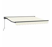 Awning Frame Polyester with PU coating Retractable Outdoor Shelter Use vidaXL
