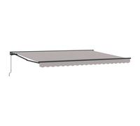 Awning Frame Polyester with PU coating Retractable Outdoor Shelter Use vidaXL