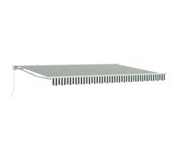 Awning Frame Polyester with PU coating Retractable Outdoor Shelter Use vidaXL