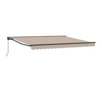 Awning Frame Polyester with PU coating Retractable Outdoor Shelter Use vidaXL