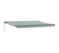 Awning Frame Polyester with PU coating Retractable Outdoor Shelter Use vidaXL