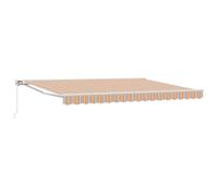 Awning Frame Polyester with PU coating Retractable Outdoor Shelter Use vidaXL