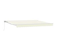 Awning Frame Polyester with PU coating Retractable Outdoor Shelter Use vidaXL