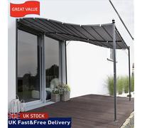 Outsunny Awning 3m x 3m - Grey | TJ Hughes