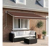 Replacement Fabric for Awning Brown 4x3 m