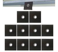 Awning Rail Edging Eyelets - Piping Strips Eyelets for Easy Awning Installation | Heavy Duty Piping Tapes Eyelet Trim, Suitable for 5-6mm/7-8mm Piping Rails, Where