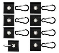 Awning Rails Hooks Suitable for Motorhomes& Caravans Fits 5/6mm to 7/8mm Tracks Nylon Double Sided Thickened Strength Tent Pegs