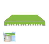 Awning Replacement Fabric, Green Retractable Awning Fabric Replacement Resistant Multiple Sizes(10x5ft/300x150cm)