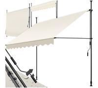 tectake Awning in Beige | Size: Large TECTAKE Beige Large