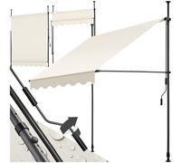 Awning Retractable Canopy Garden Weather Protection Sun Shade Roof Easy Install