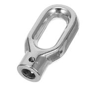 Awning Ring Hook 1: 7 Aluminium Alloy Silver for Outdoor Use | Awning Accessories, Pole Hanger for Carport Shade Systems, Replacement Part for Canopy Setups, Easy Installation