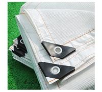 Awning Shading Net Shade Net With 90% Shading Effect UV Protection Net Garden Net Garden Sun Protection Fabric Temperature-resistant Wind Protection Privacy Fence (Color : White, Size : 1x3m)
