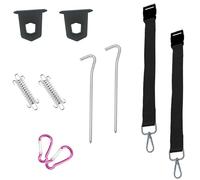 Awning Tie Down Kit with Storm Straps - Compatible with Fiamma F35/F45/F65 Caravan Awnings & Motorhomes, Heavy-Duty Camping Accessories for Outdoor Use