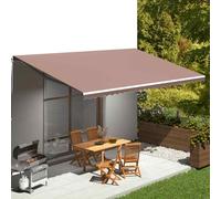 Awning Top Sunshade Canvas Sunflower Canopy Top Replacement Fabric Shade Sails